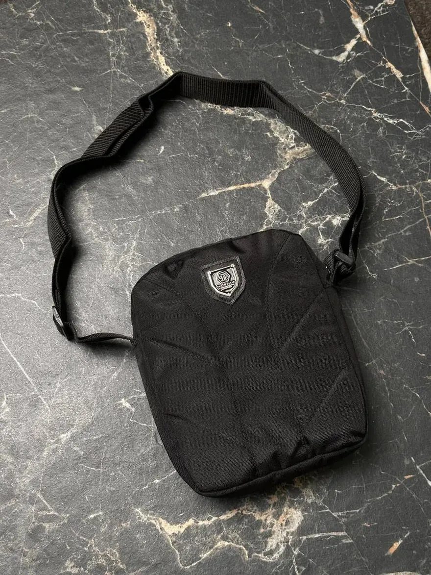 Барсетка чорна Philipp Plein