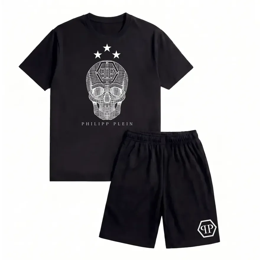 Костюм футболка + оверсайз шорти Philipp Plein 2